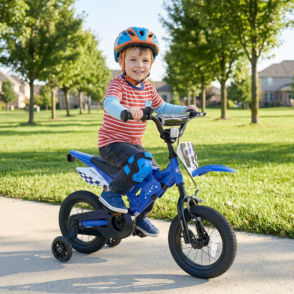 12 Inch Kids Bike with Training Wheels Ages 3-4