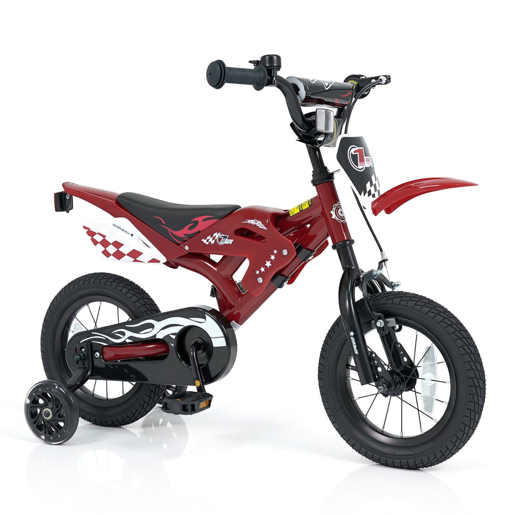 12 Inch Kids Bike with Training Wheels Ages 3-4