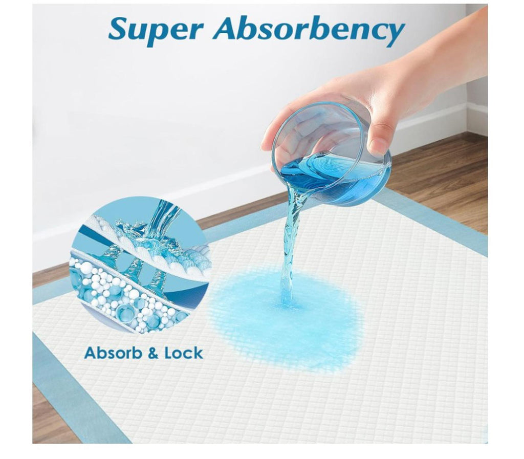 50 Count 23” x 24” Heavy Duty Disposable Pads, Leakproof, Absorbent  Pads