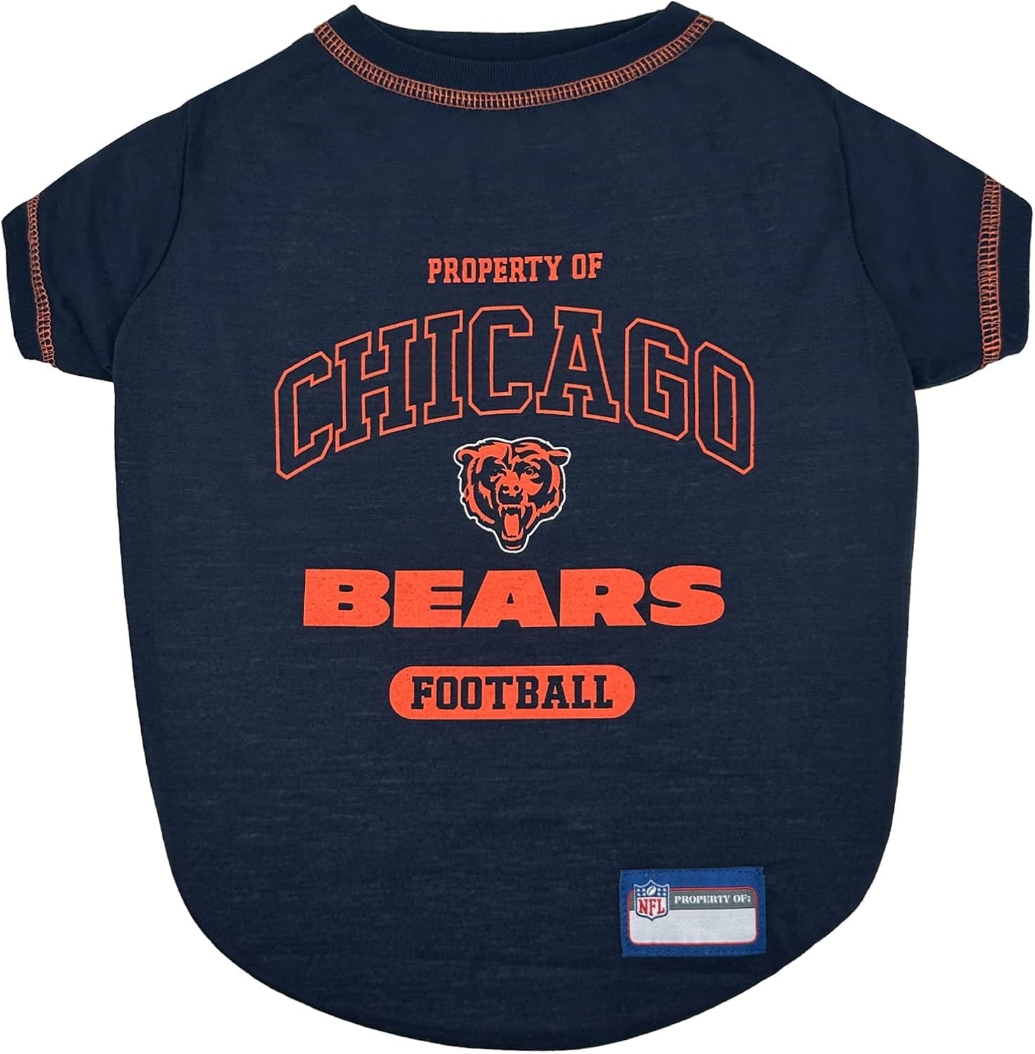 Pets First NFL Dog T-Shirt – All 32 Teams, XS–XL