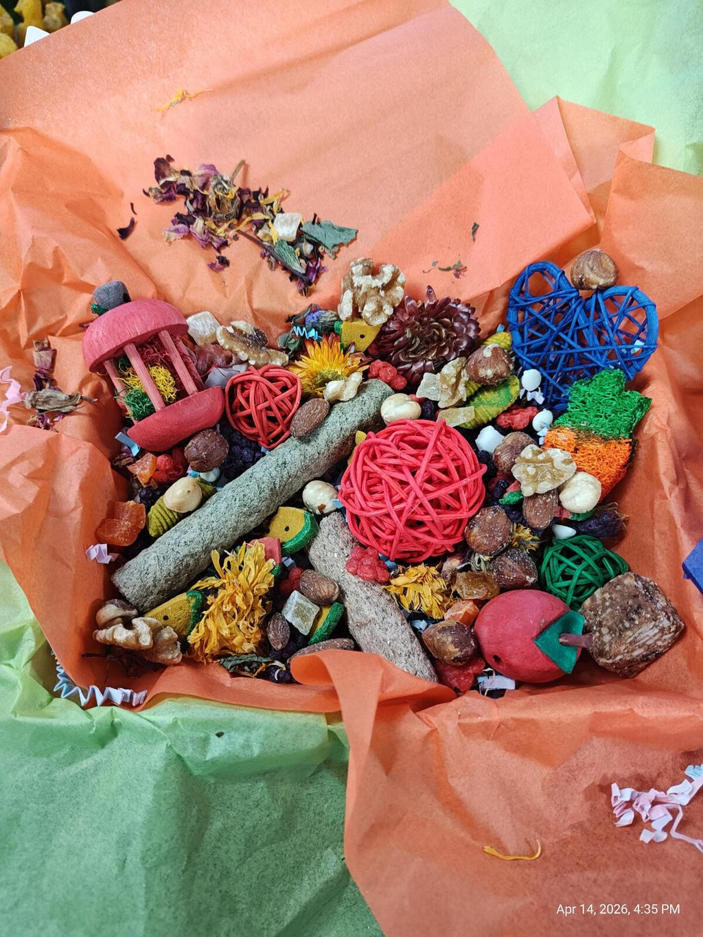 Play & Chew Rodent Fun  "No More Boredom" Box - Rats, Mice, Gerbils, Hamsters...