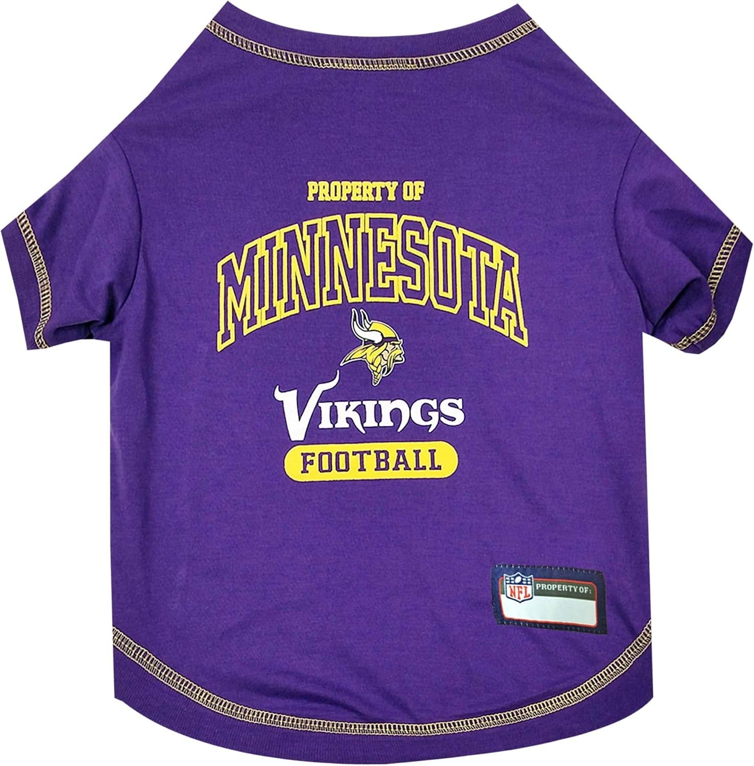 Pets First NFL Dog T-Shirt – All 32 Teams, XS–XL