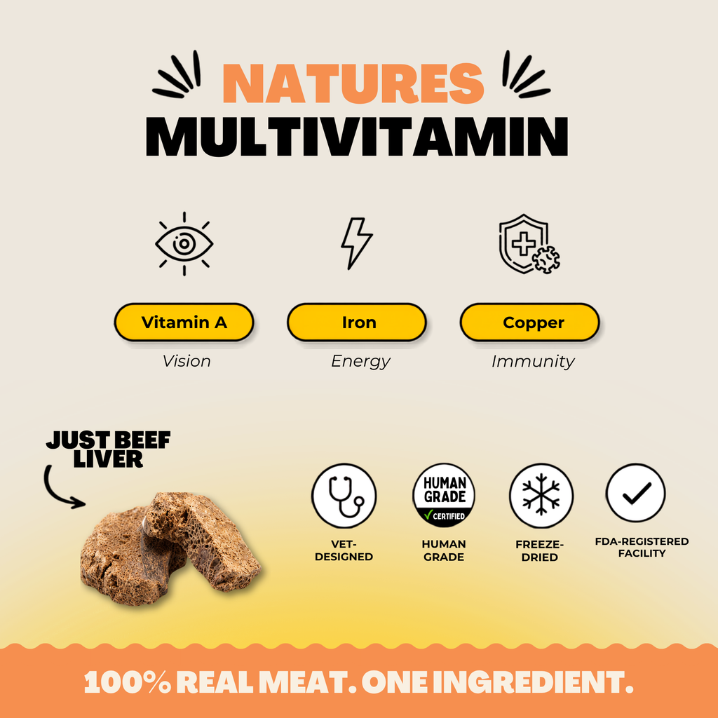 Freeze-Dried Beef Liver for Dogs