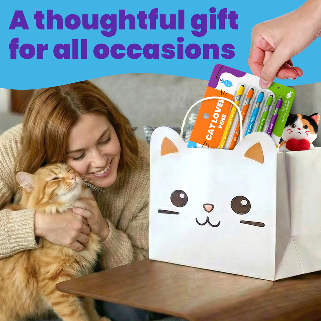 Cat-Themed Stylus Pen Sets