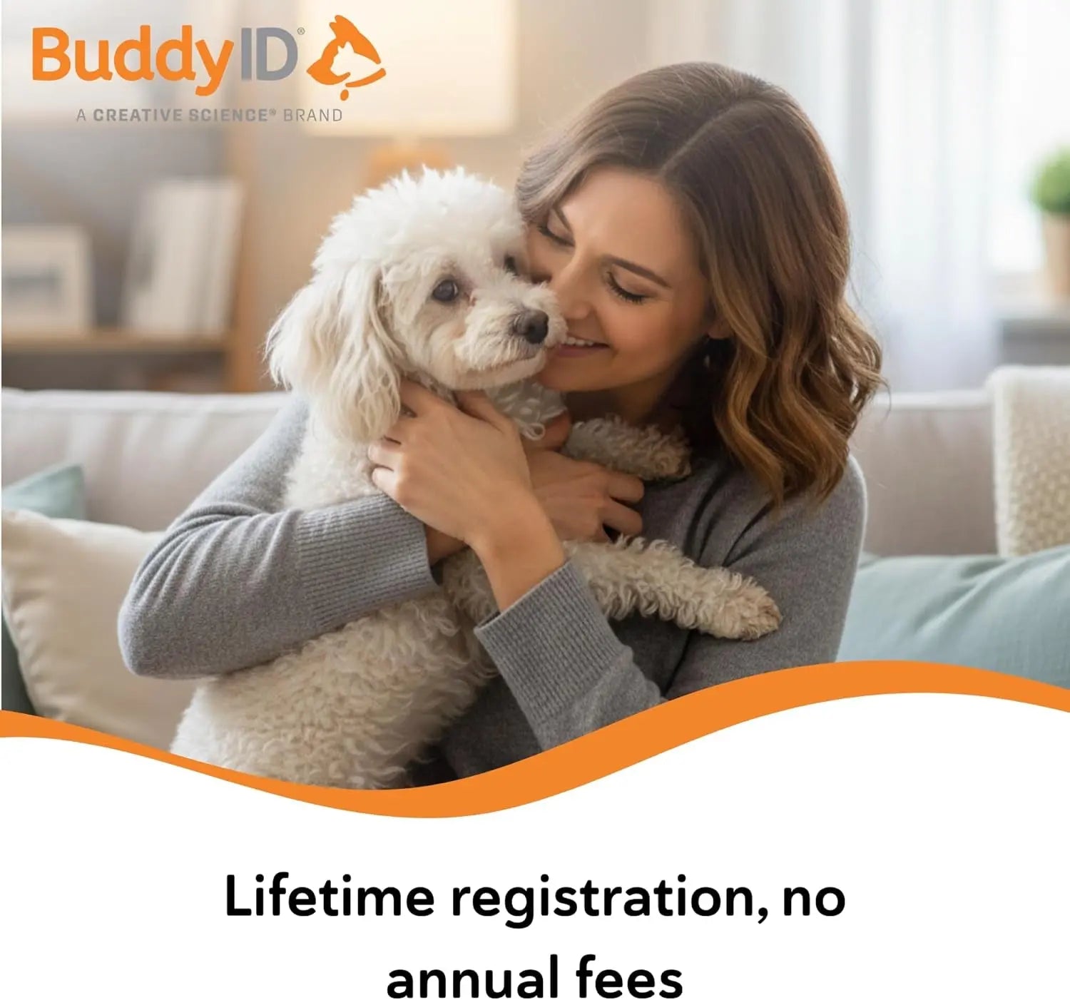 Pet Microchip + QR Collar Tag Lifetime Registration Dog Cat ID Protection