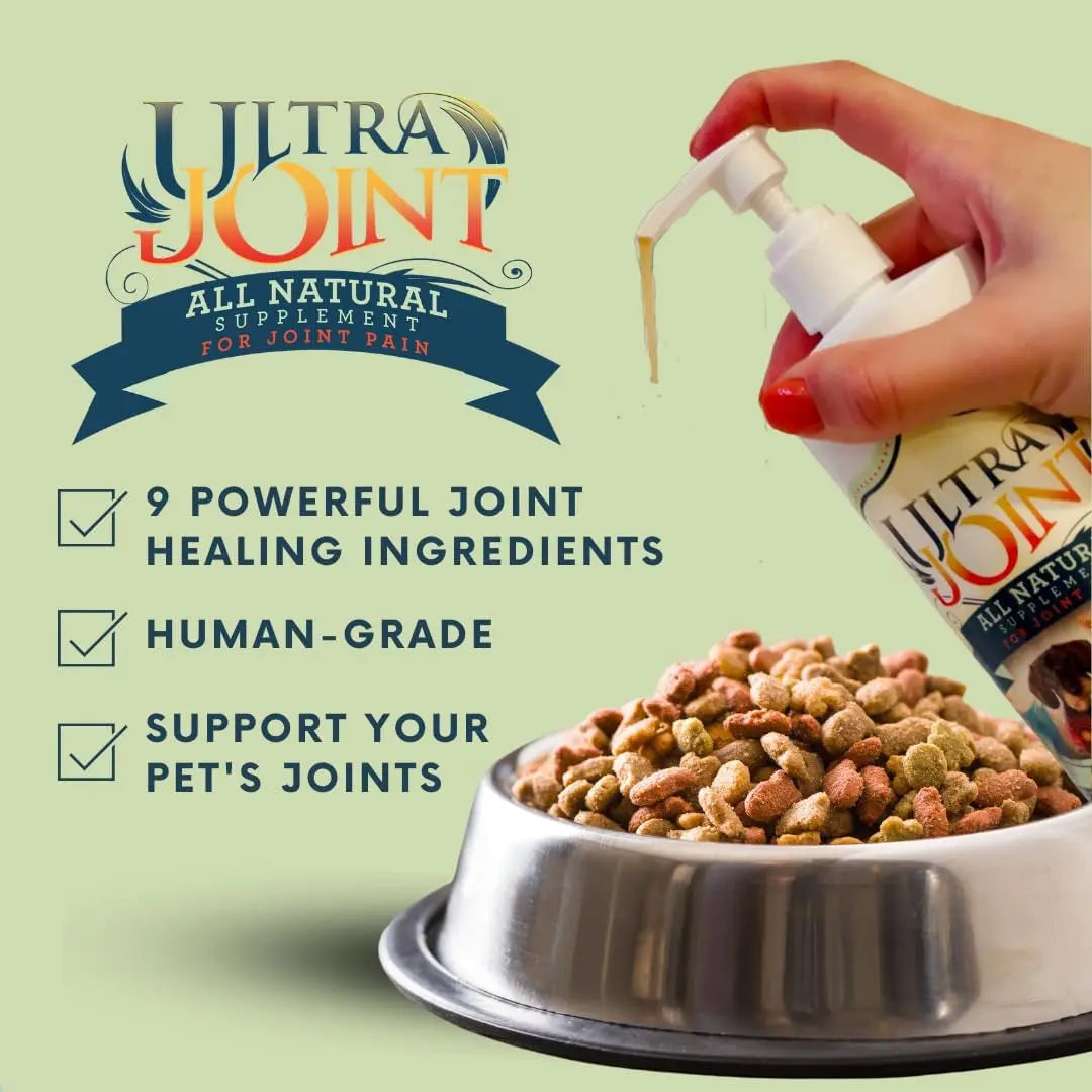 Ultra Joint Liquid Dog Supplement Glucosamine Chondroitin 8oz & 16oz