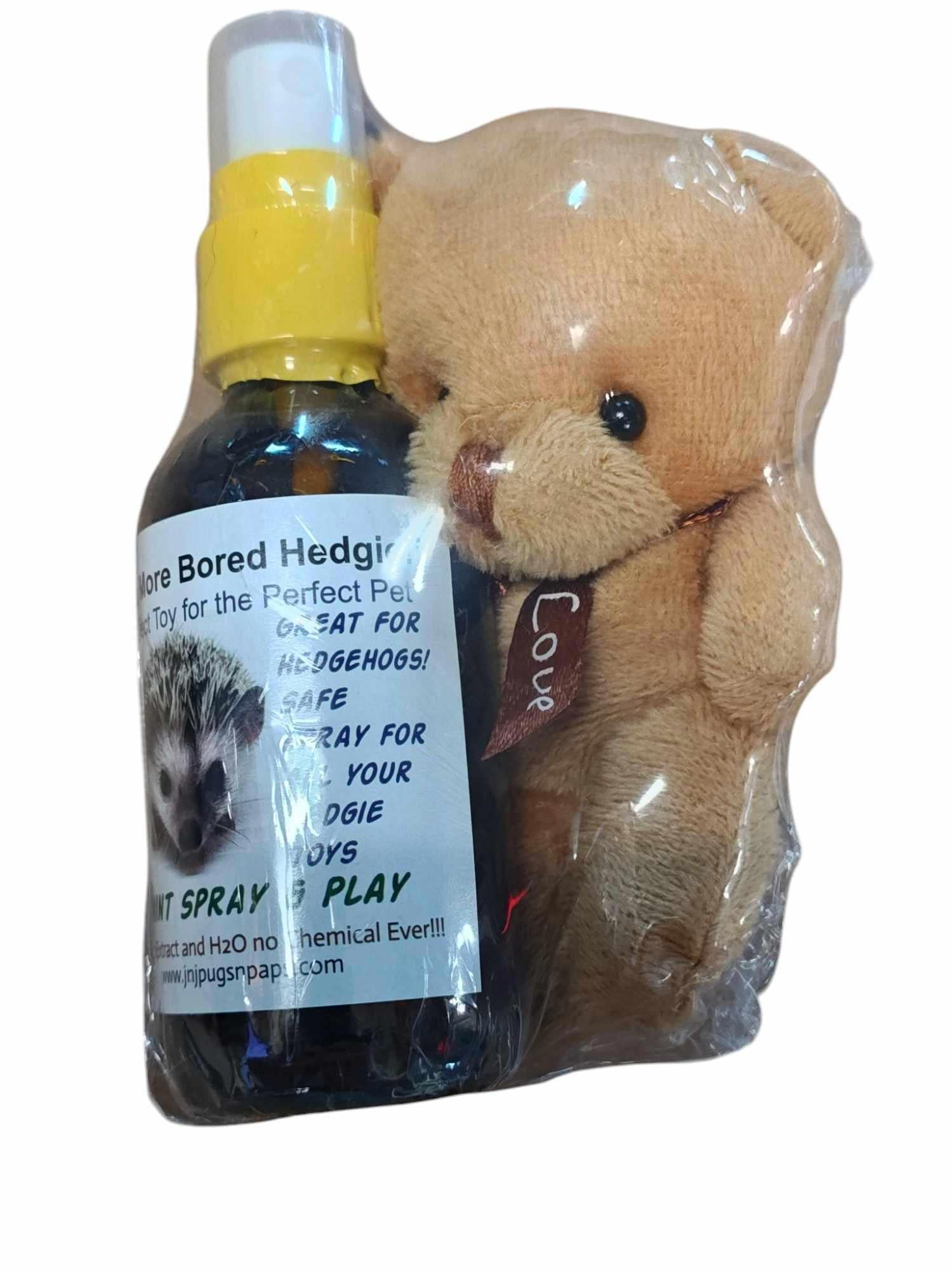 Hedgehog Play N Spray  Fun Treat Spray for Toys