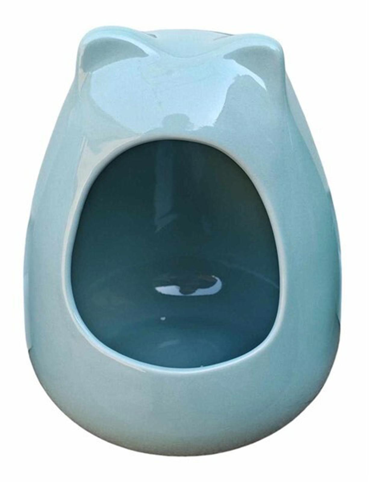 Ceramic Dust House  "Chilly House Original " by PNC - Large (Pomegranate Red)
