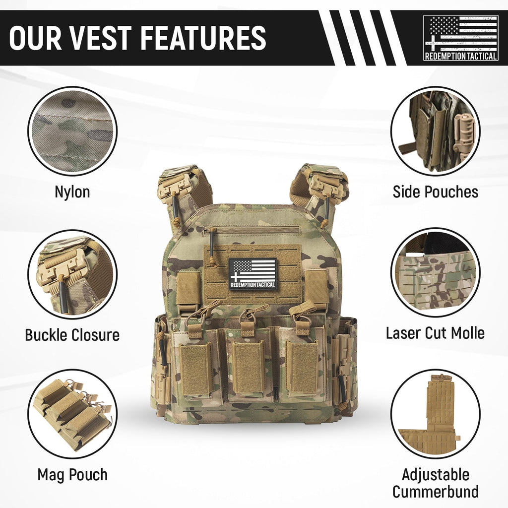 Redemption Tactical® "CRUSADER 2.0®” V4 Vest