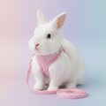 Rabbit Vest Harness and Leash Set Adjustable Formal Suit Style for Bunny Kitten Small Animal Walking (S)