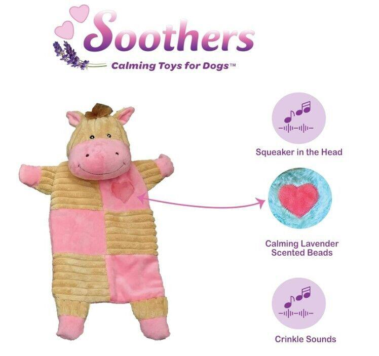 SPOT Soothers- Crinkle Paper Dog Toy-Separation Anxiety Toys For Dogs, Stuffing