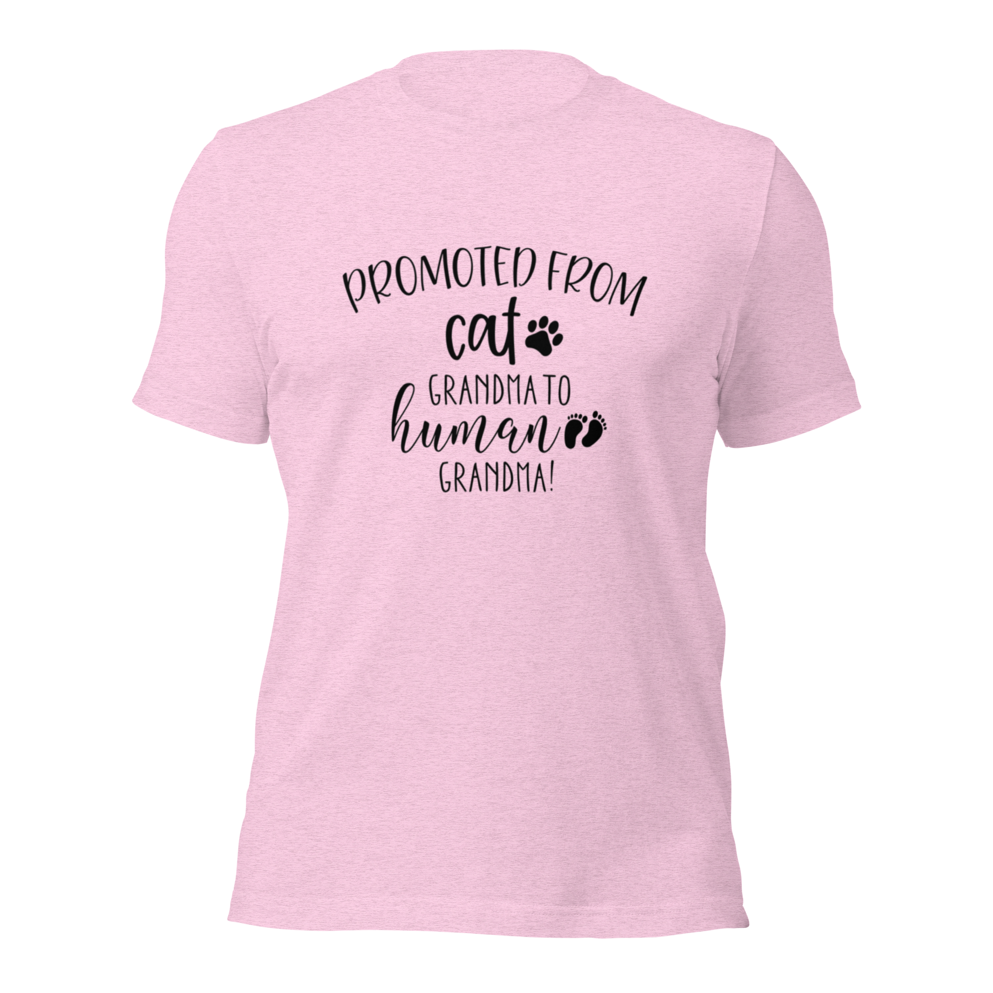 Promoted from Cat Grandma to Human Grandma T-Shirt